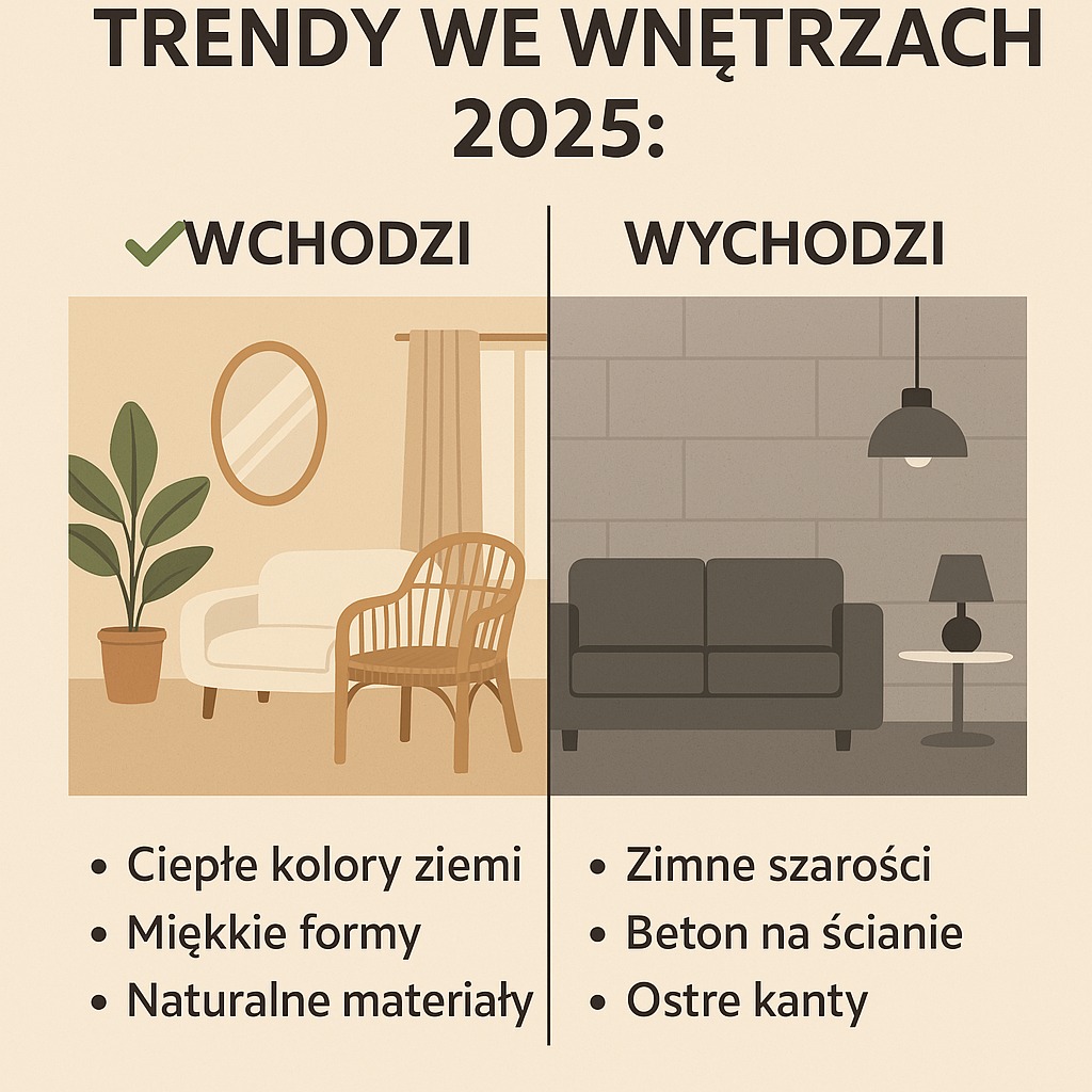 Trendy we wnętrzach